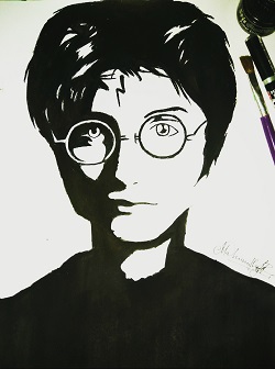 drawing of harry
